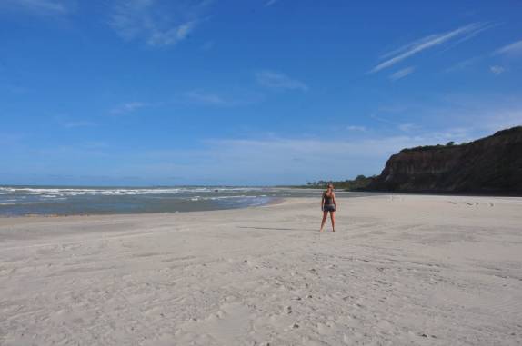 Barra do rio Miriri, entre Lucena e Barra do Mamanguape - PB